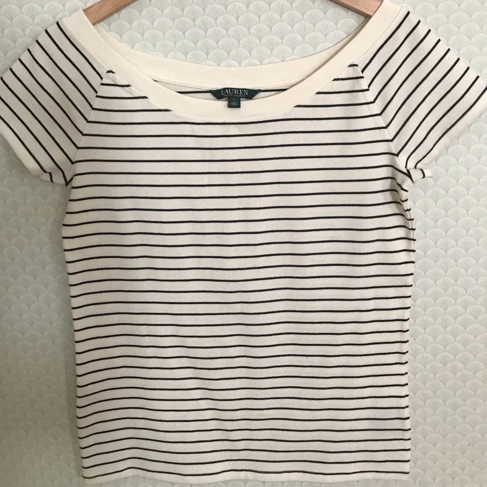 LAUREN by Ralph Lauren Cotton Knit Top